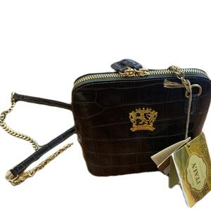 New with Tags - PRATESI Firenze Leather Crossbody Bag